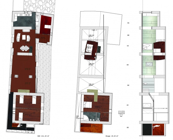 MAISON D.01 : Plans