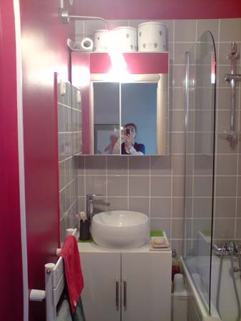 Rnovation d'un appartement Haussmanien  Paris 18me : salle de bain