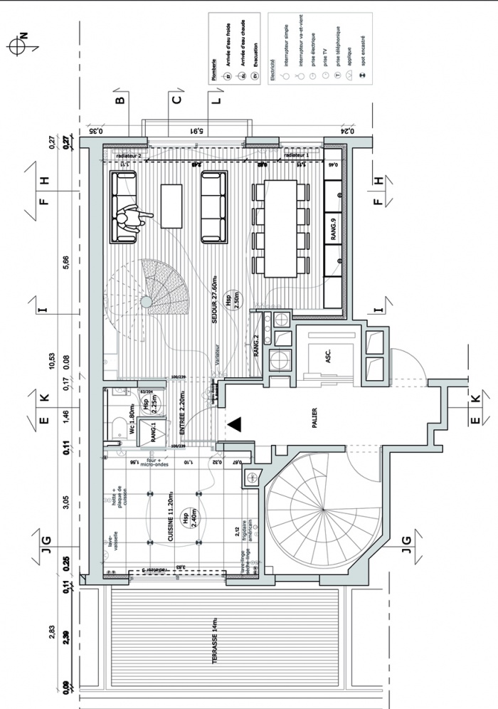 duplex : 1 PLANS COUPES ELEVATIONS-2