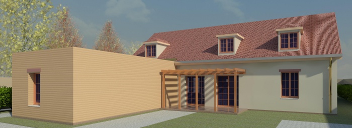 Projet D'une Maison individuelle  Orleans : Cot Sud