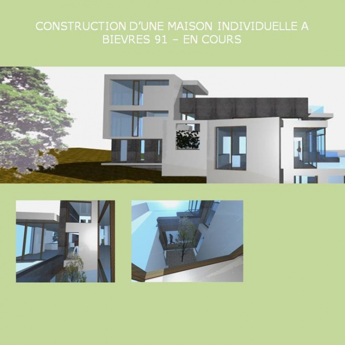 CONSTRUCTION D'UNE MAISON INDIVIDUELLE BBC A BIEVRES : BIEVRES FICHE 2