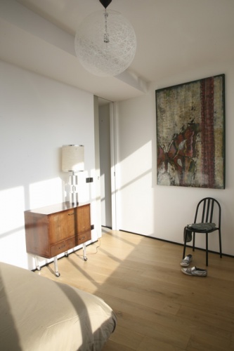 Loft Paris 19 : chambre d'amis