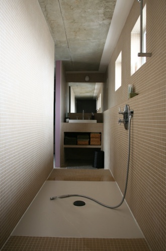 Loft Paris 19 : douche