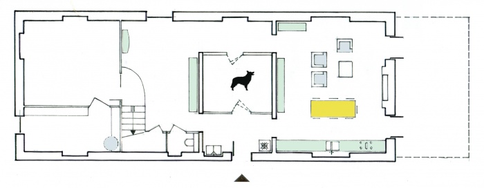 Rnovation d'un corps de ferme : plan projet