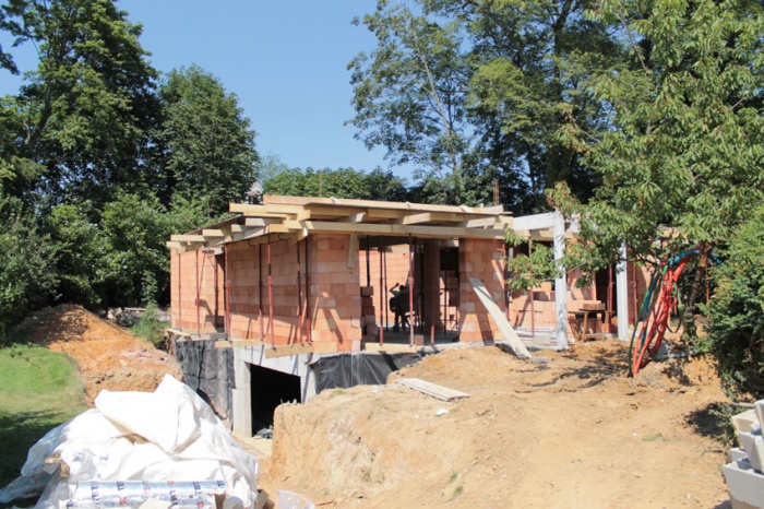 MAISON INDIVIDUELLE NEUVE : avancement