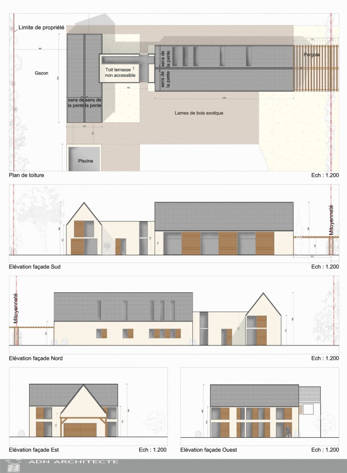 REHABILITATION D'UNE DISCOTHEQUE EN 2 MAISONS INDIVIDUELLES : Maison 1