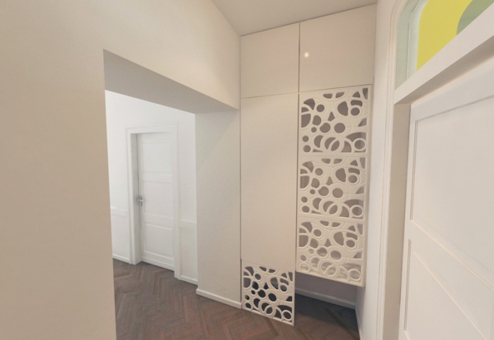 Appartement  Varsovie : Hall d'entre 3D