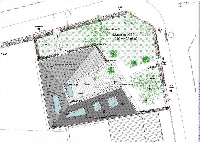 U MAISON : plan masse