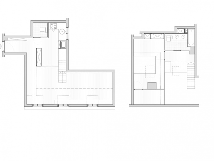 Logement_Studio  Paris 18e : E01