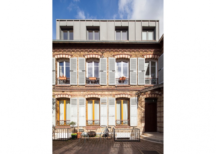 SURÉLÉVATION D'UNE MEULIÈRE A PANTIN