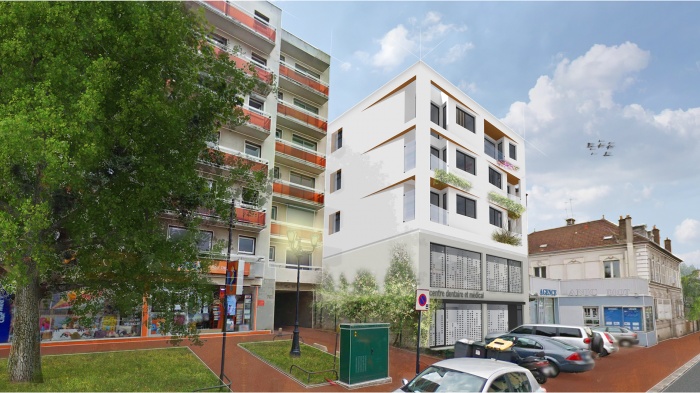 Transformation d'un centre mdical + 8 logements - Gagny