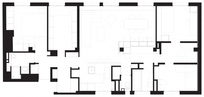 Restructuration d'un appartement familial : plan-laghouat-100